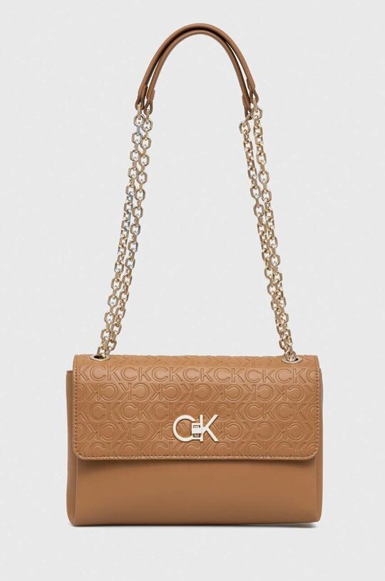 

Сумочка Кельвина Кляйна Calvin Klein, бежевый