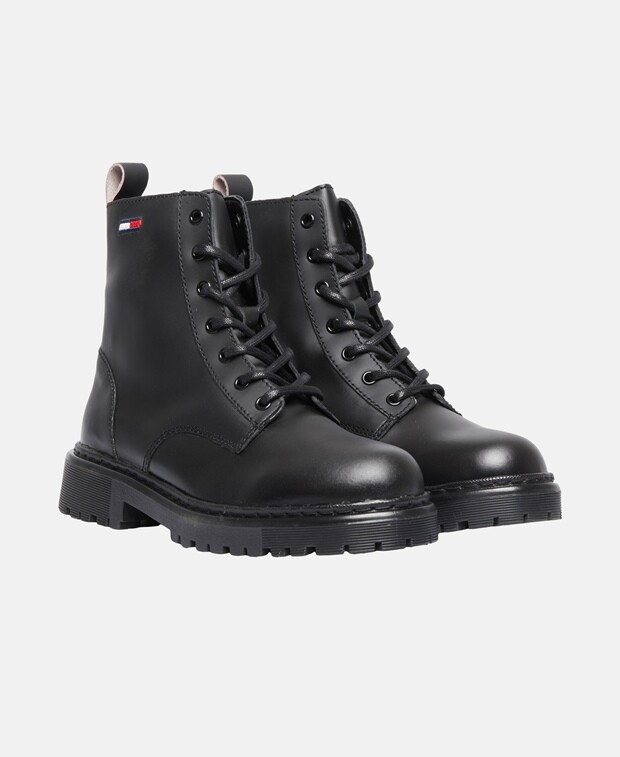

Ботинки на шнуровке Tommy Jeans, черный