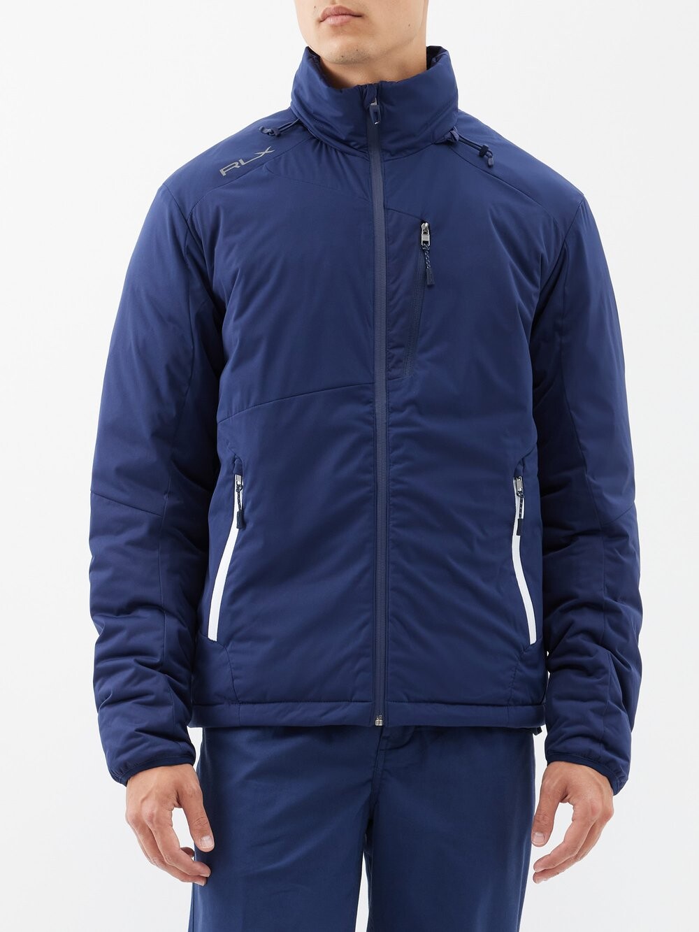 

Куртка из переработанного волокна с капюшоном Polo Ralph Lauren, синий
