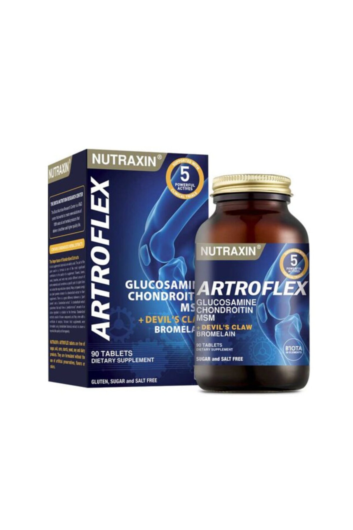 

Nutraxin Пищевая добавка - таблетки 90 капсул Artroflex