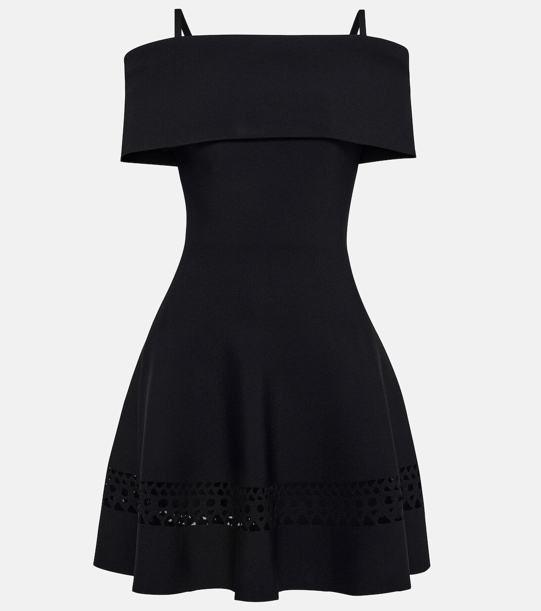 

Мини-платье Vienne с открытыми плечами ALAÏA, черный