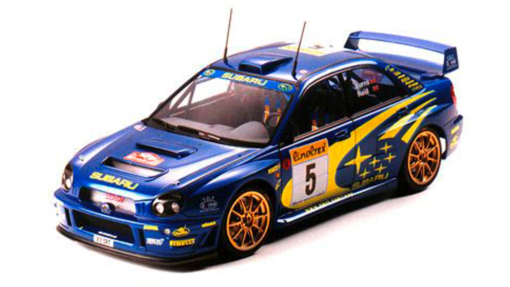 Tamiya 1:24 Subaru Impreza WRC 2001 royal monte carlo