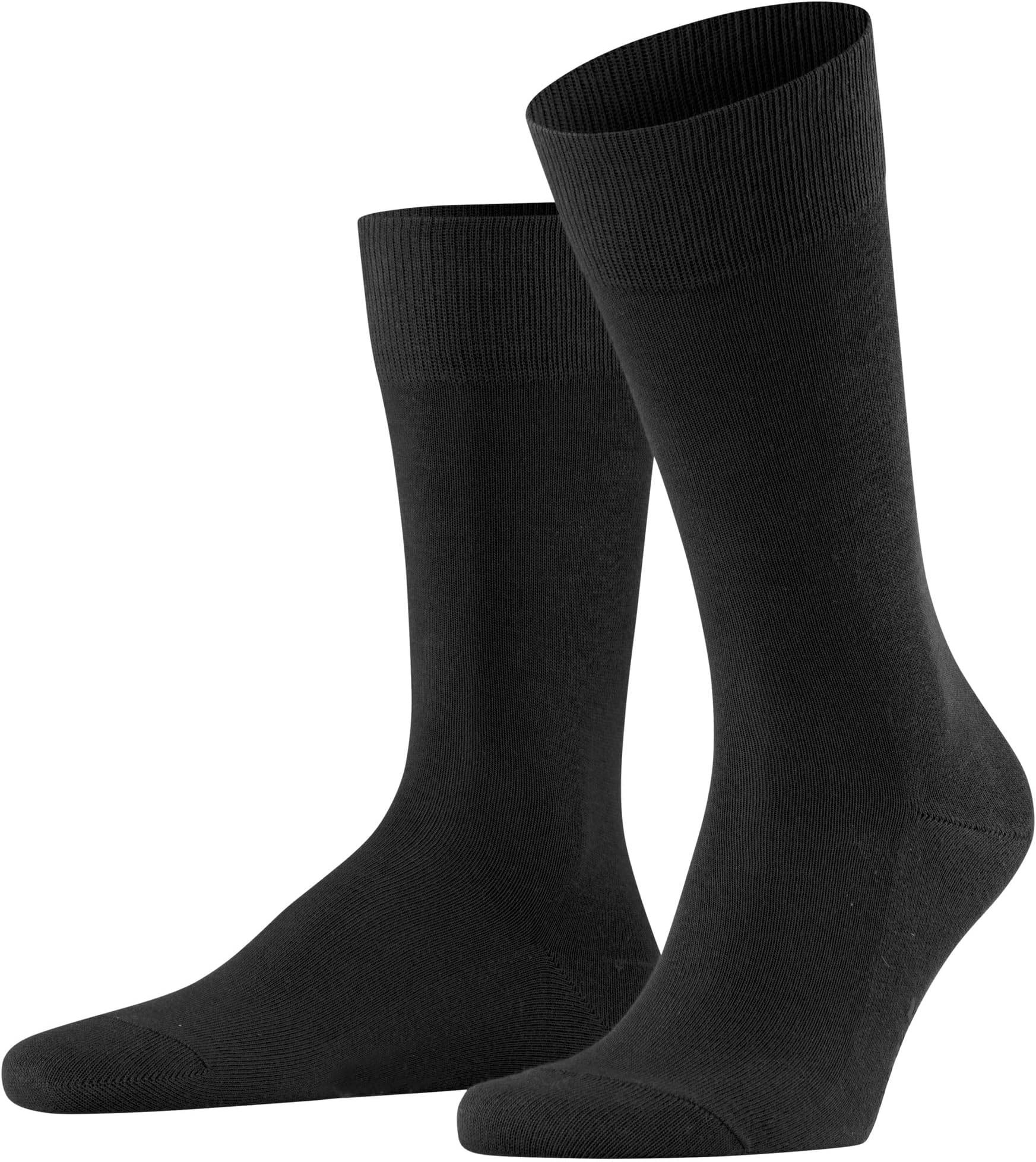 Хлопковые семейные носки Falke, черный хлопковые семейные носки falke цвет light denim