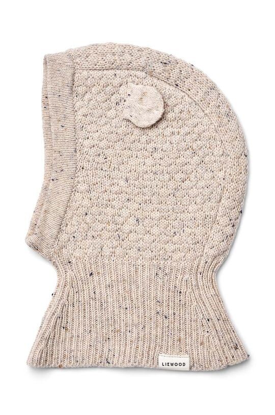 

Oggy Balaclava детская шерстяная балаклава Liewood, бежевый
