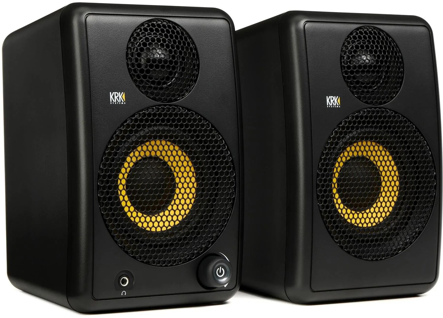 

KRK GOAUX3 3-дюймовый портативный студийный монитор с питанием — черный