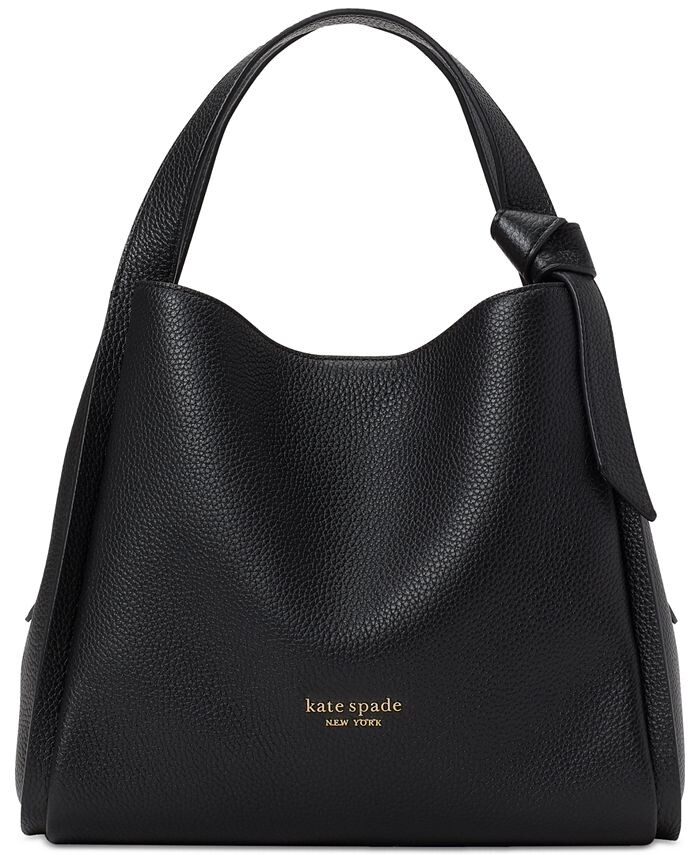 

Сумка через плечо Knott из шагреневой кожи kate spade new york, черный