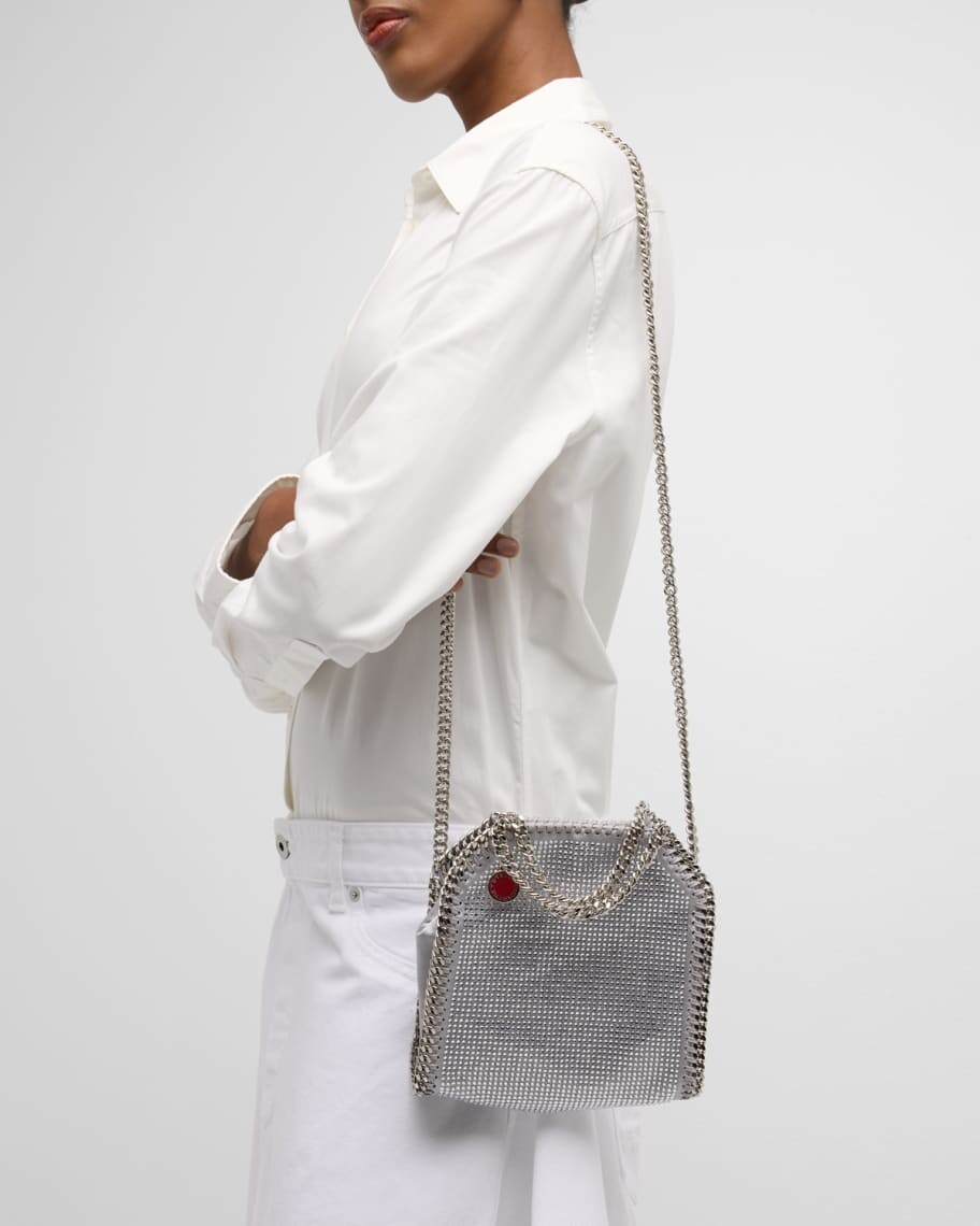 

Сумка-тоут Falabella Tiny Eco Crystal Stella McCartney