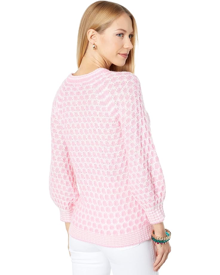 Свитер Lilly Pulitzer Corabelle Sweater, цвет Mandevilla Baby Honeycomb цена и фото