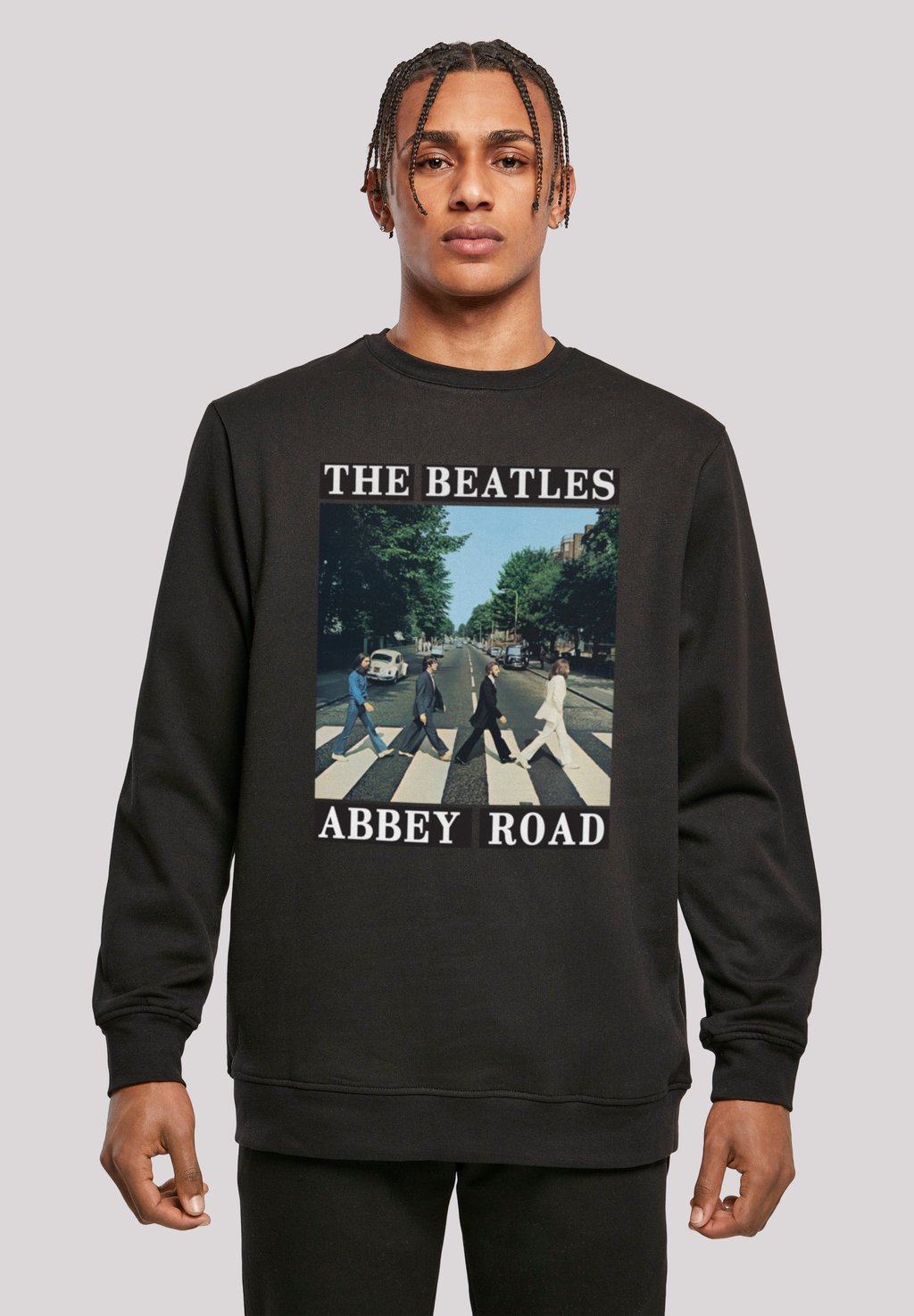 

Толстовка THE BEATLES BAND ABBEY ROAD F4NT4STIC, цвет black