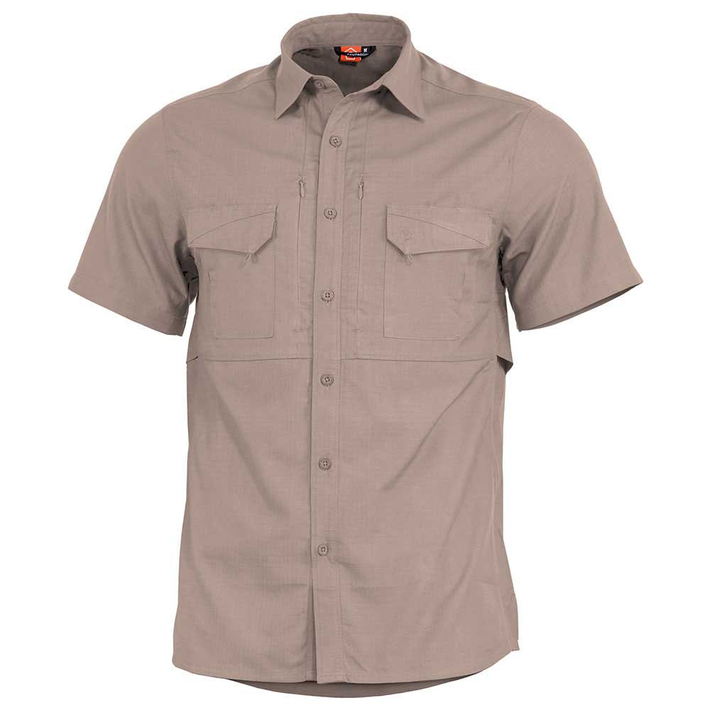 Рубашка с коротким рукавом Pentagon Plato S, зеленый рубашка colin s с коротким рукавом 44 размер