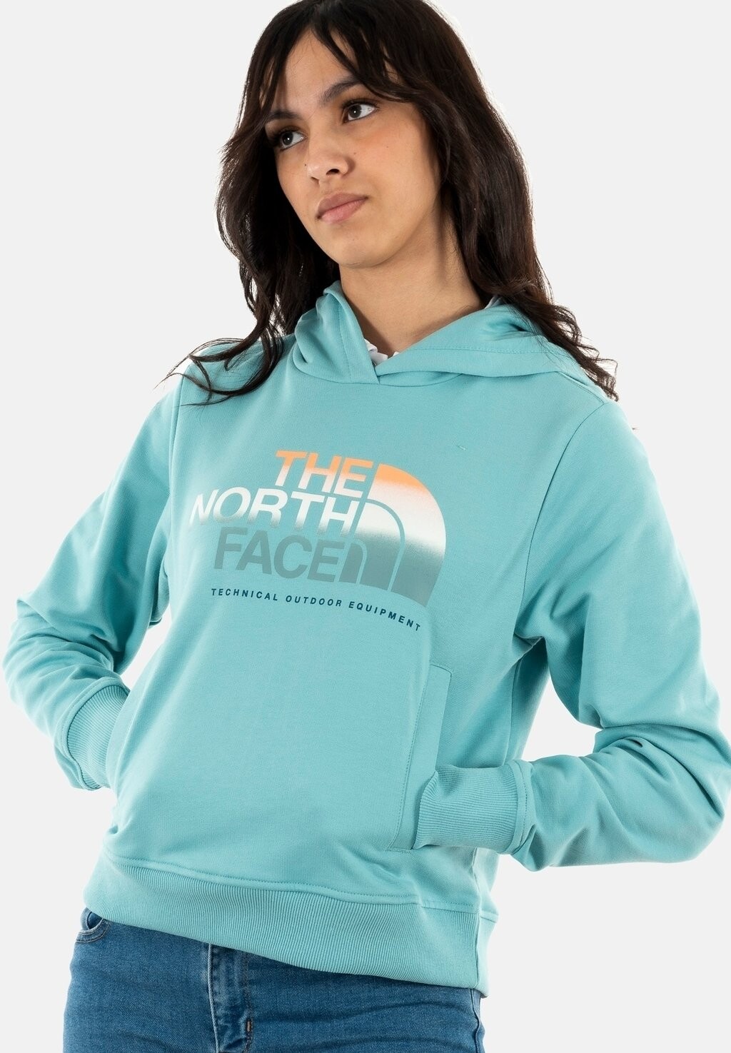 

Толстовка с капюшоном The North Face, синий