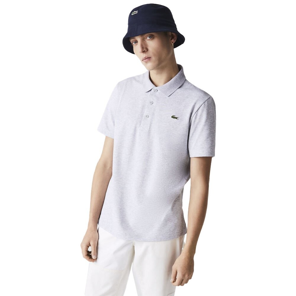 

Поло с коротким рукавом Lacoste Sport Cotton Blend Ottoman, серый