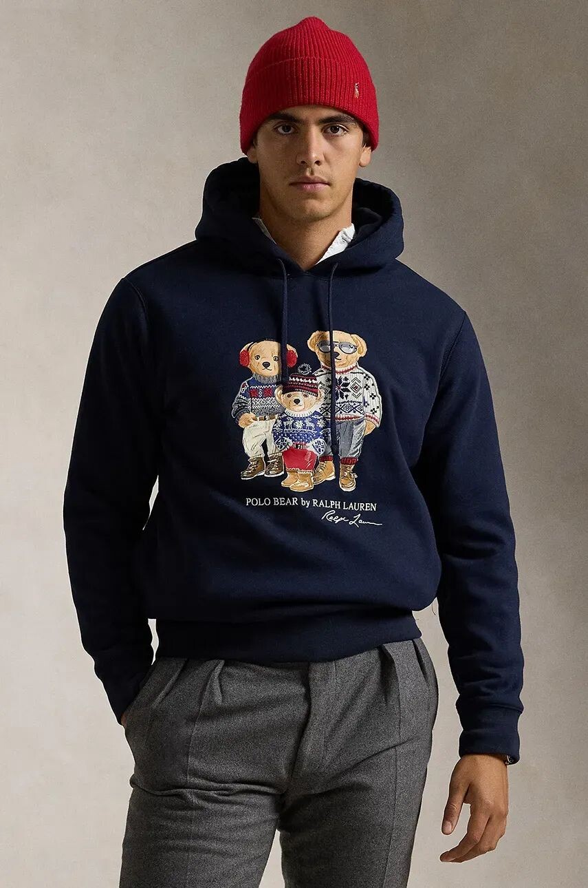 

Толстовка Polo Ralph Lauren, темно-синий