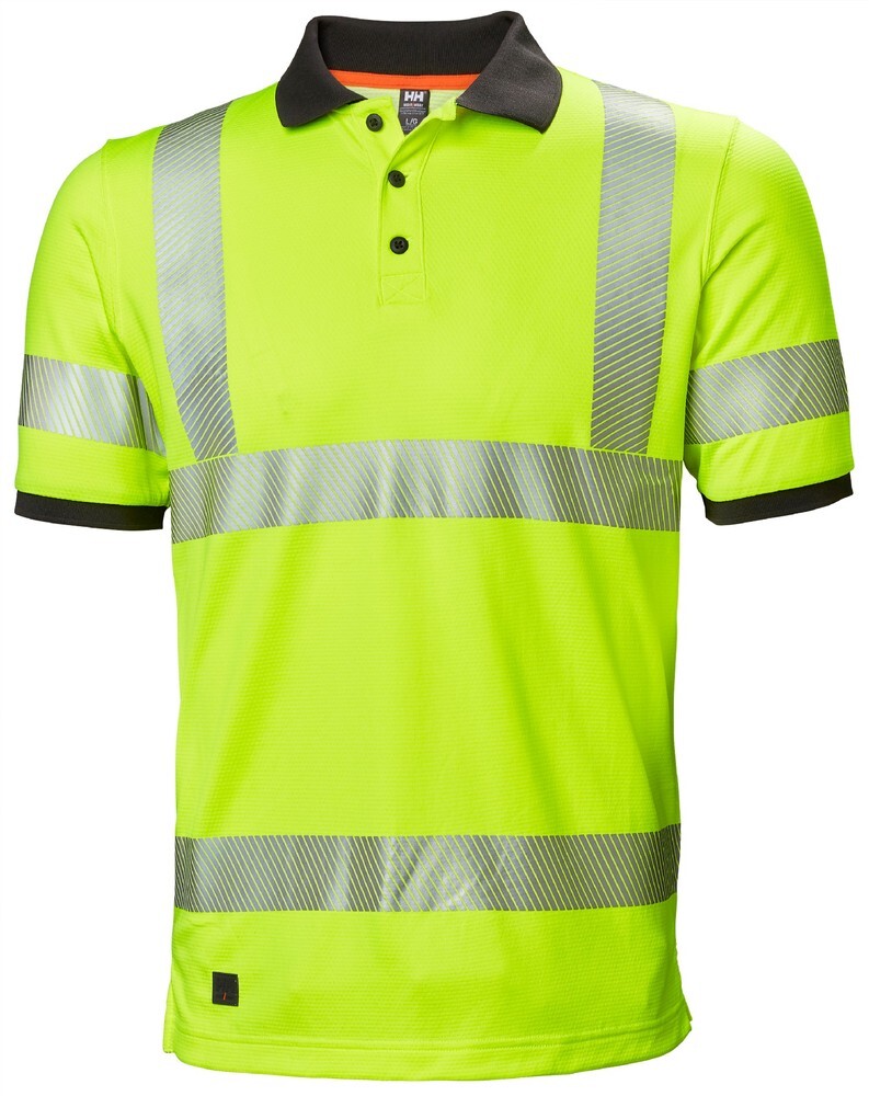 

Лонгслив Helly Hansen Icu Lifa Active Polo Shirt, желтый
