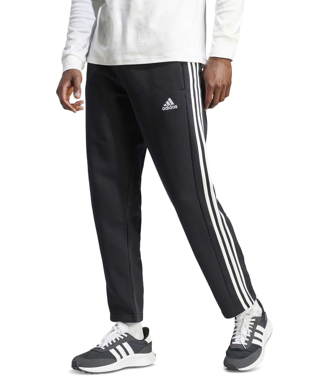 Adidas Slim Fit Cotton Fleece Tracksuit