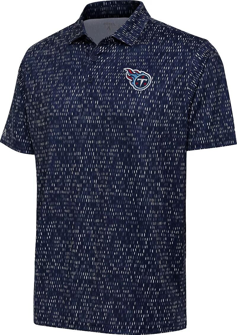 

Мужская футболка-поло Tennessee Titans Grassy Navy Antigua