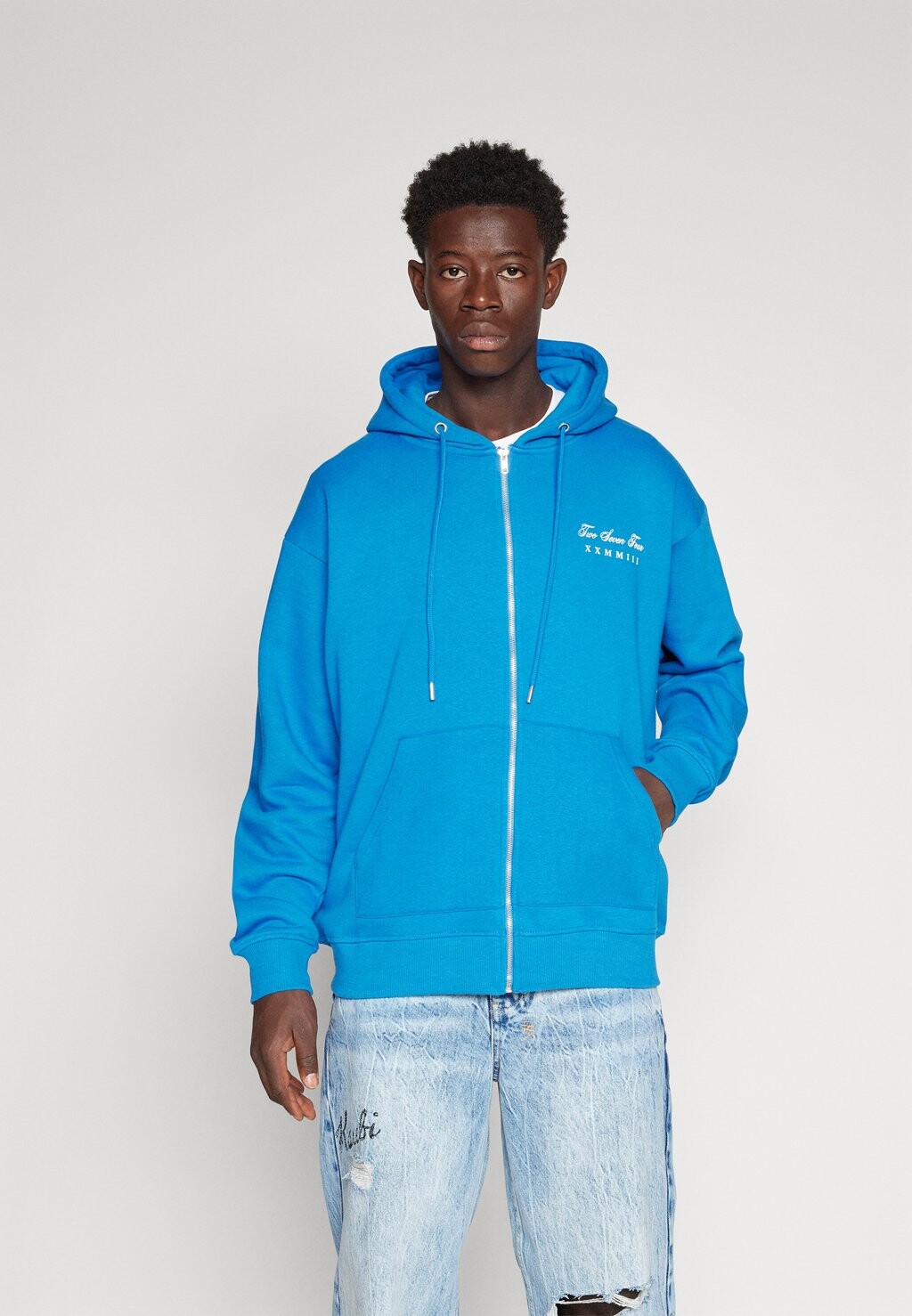 

Толстовка на молнии ZIP HOODIE 274, синий