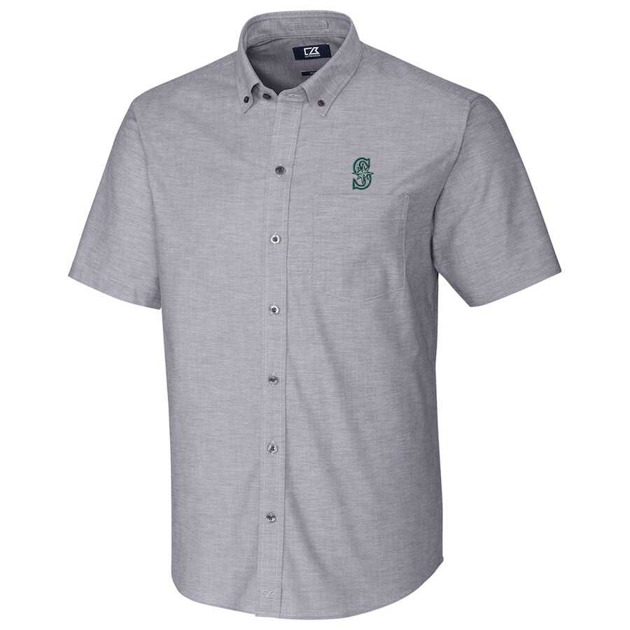 

Рубашка Cutter & Buck Seattle Mariners, угольный