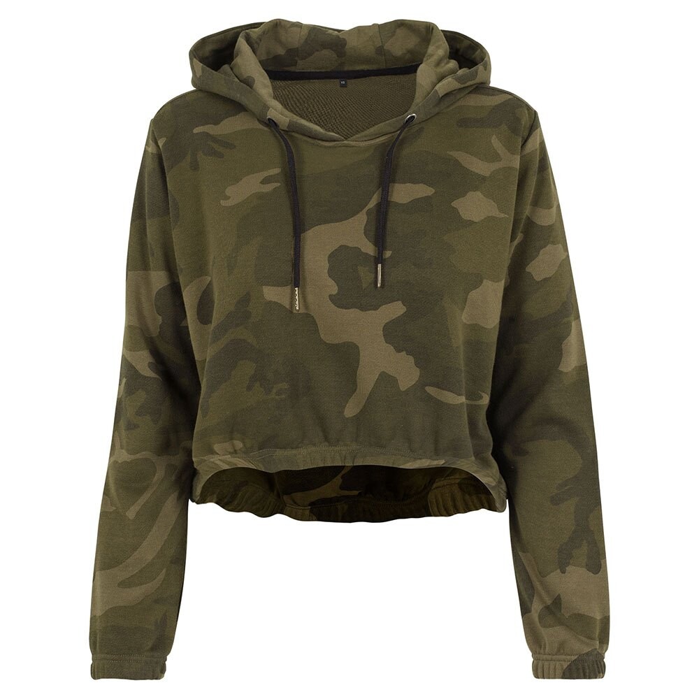 

Худи Build Your Brand Camo, зеленый