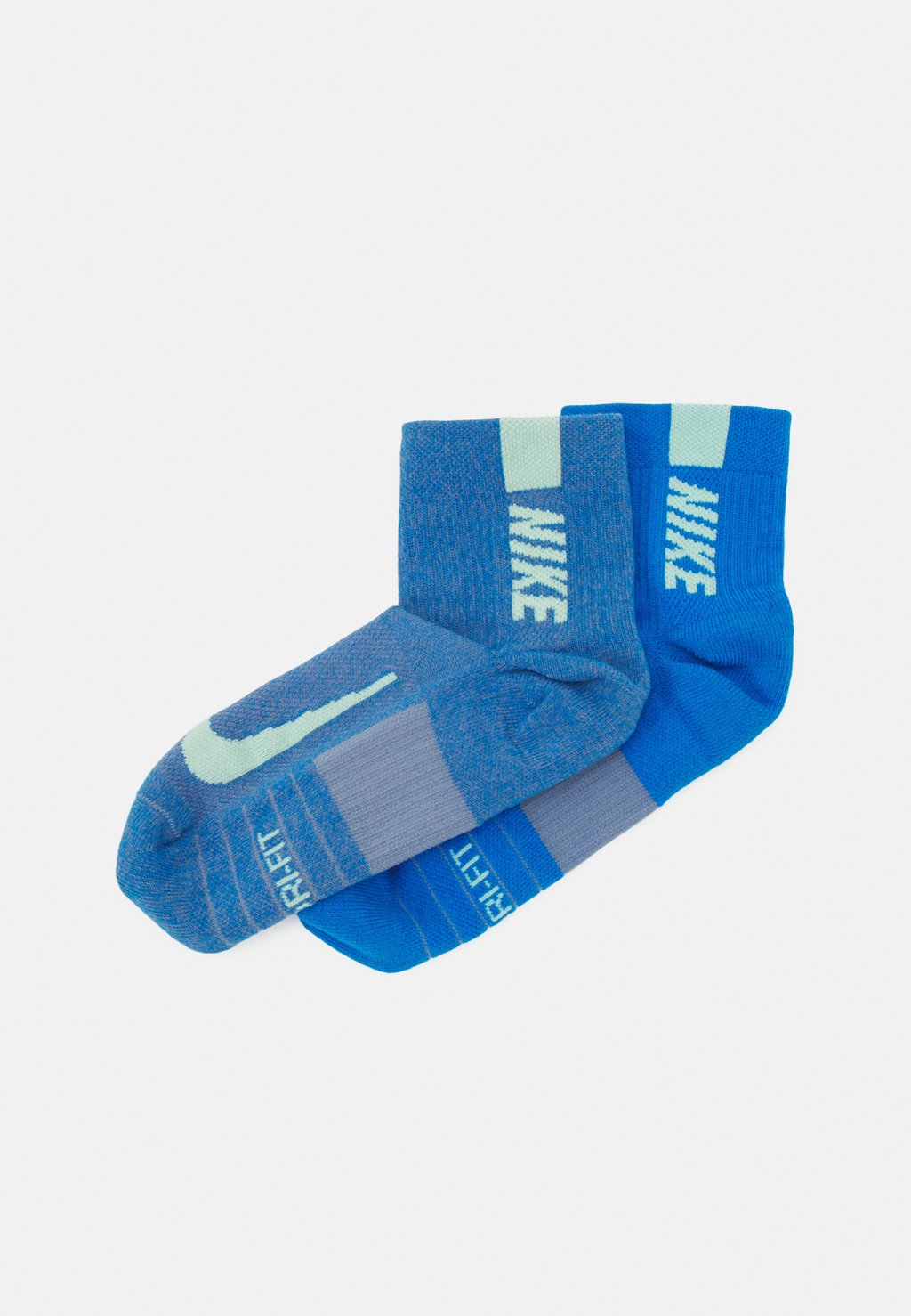 Спортивные носки Ankle Unisex 2 Pack Nike, цвет photo blue ashen slate(vapor green)/photo blue(vapor green) носки 2 пакета унисекс nike цвет photo blue ashen slate vapor green photo blue vapor green