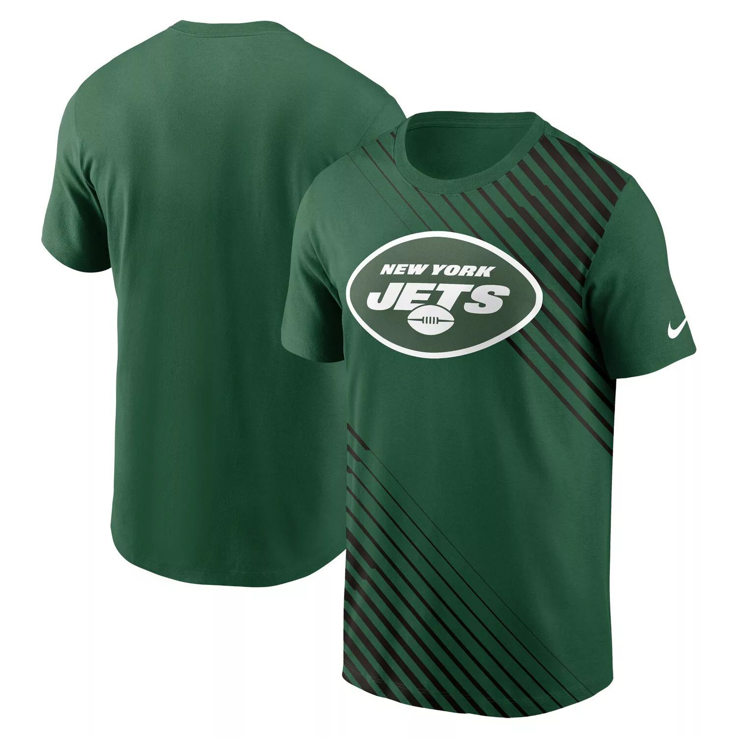 

Мужская зеленая футболка New York Jets Yard Line Fashion Asbury Nike, Зеленый