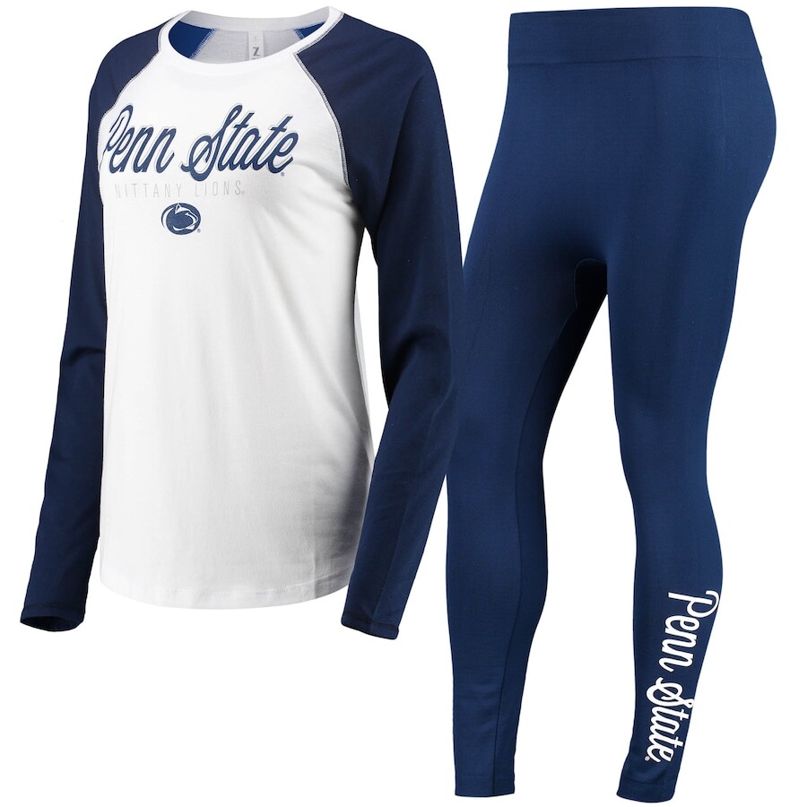 

Пижамный комплект ZooZatz Penn State Nittany Lions, белый