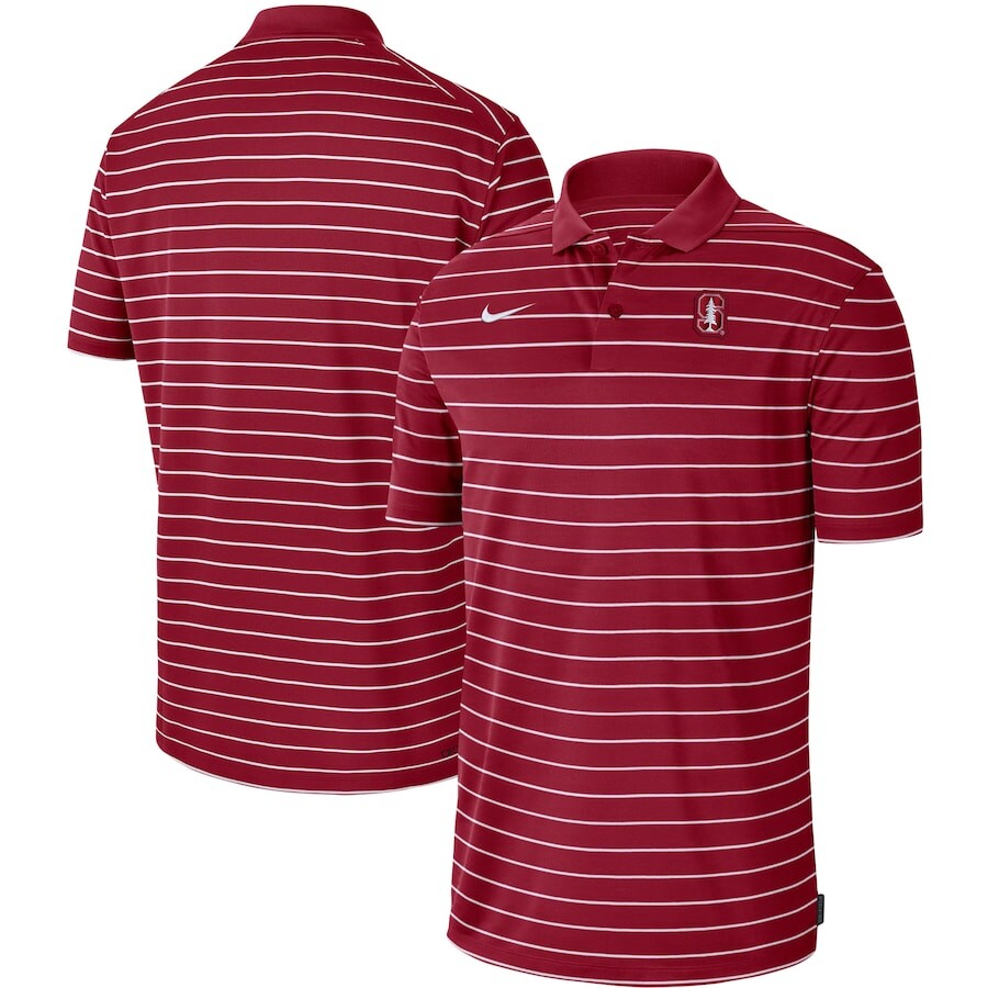 

Поло с коротким рукавом Nike Stanford Cardinal, кардинал