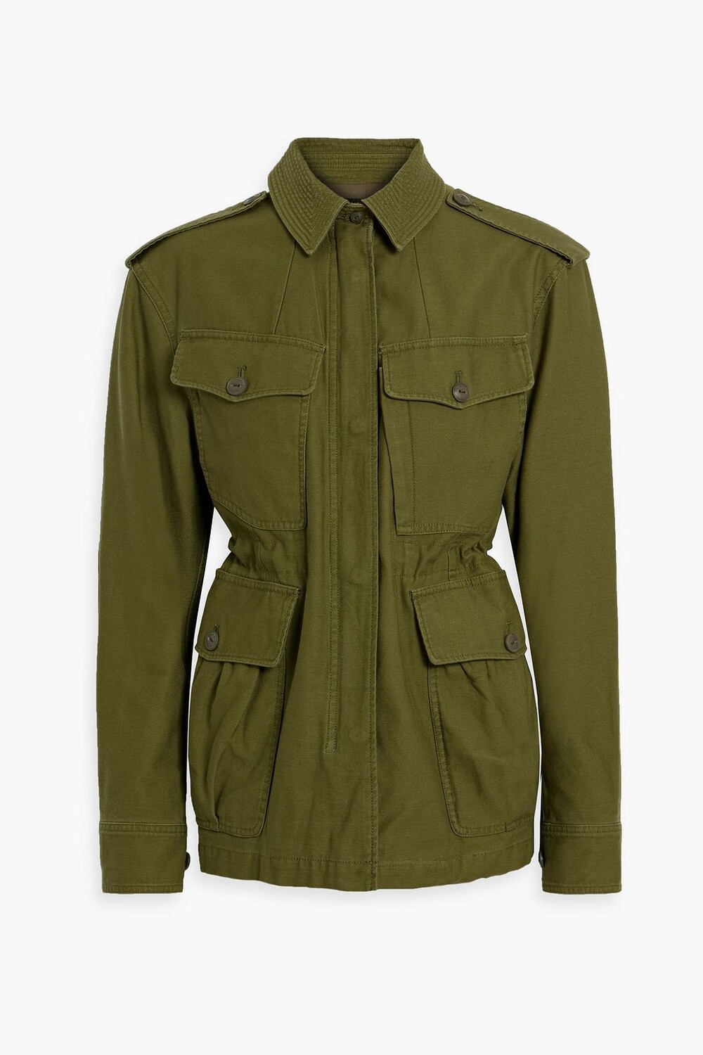 

Куртка Lorenz из хлопкового сатина RAG & BONE, зеленый