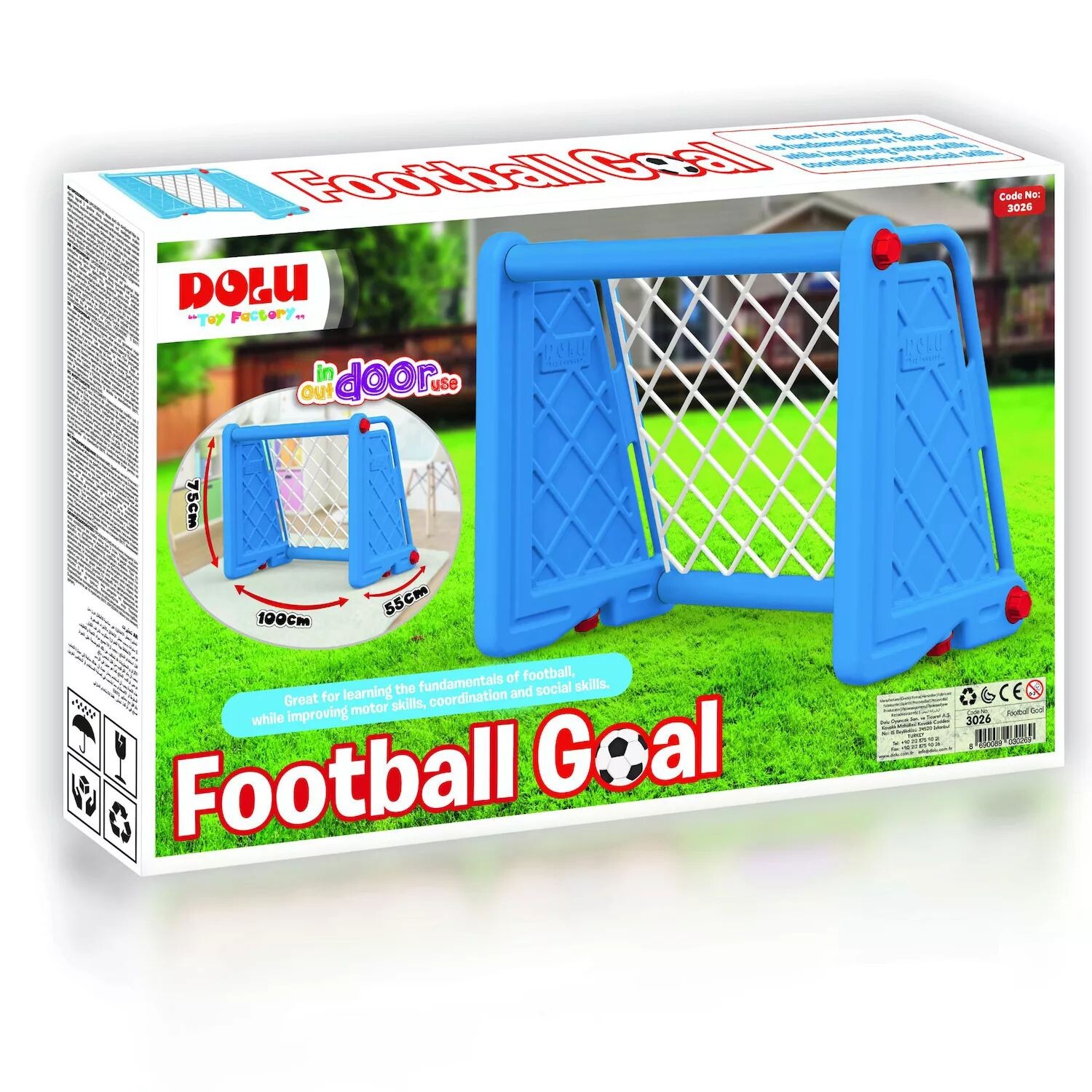 

Футбольные ворота Dolu Toys Dolu