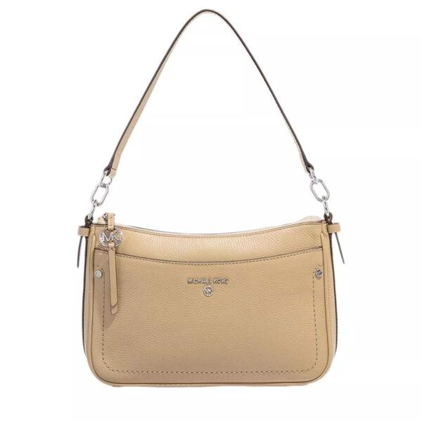

Сумка jet set charm medium top-zip pochette crossbody Michael Michael Kors, бежевый
