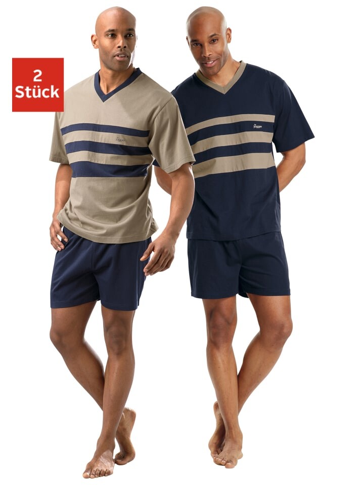 

Пижама LE JOGGER, цвет marine, beige