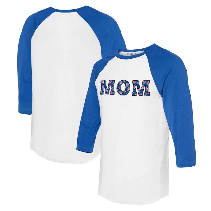 

Футболка с длинным рукавом Tiny Turnip Chicago Cubs, белый