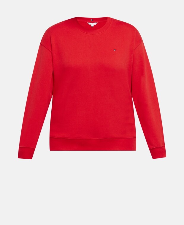 

Толстовка Tommy Hilfiger Curve, вишнево-красный