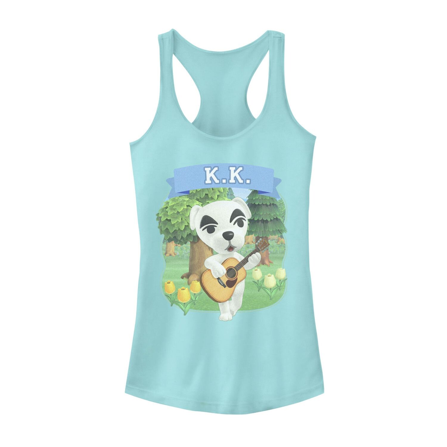 

Юниорский Animal Crossing New Horizons K.K. Майка с портретом Slider Island Licensed Character
