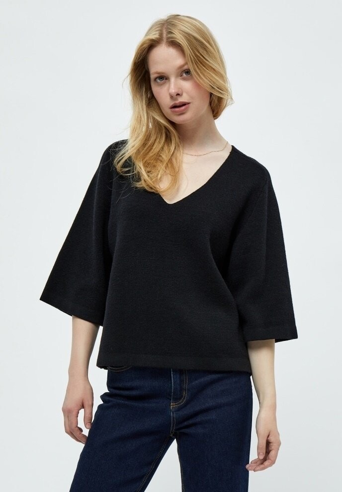 

Свитер PEPPERCORN Rosalia 3-4 Sleeve, черный