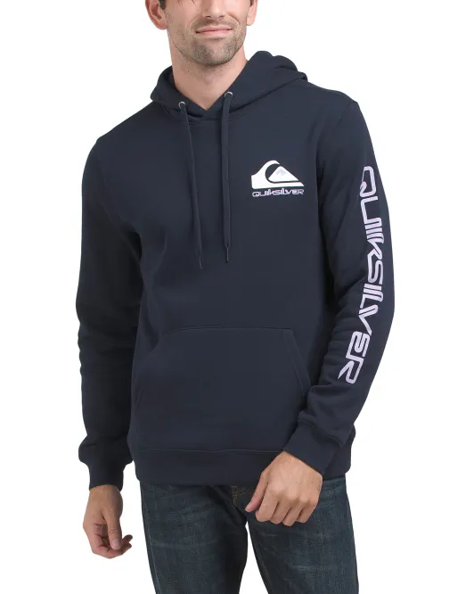 

Толстовка с логотипом Omni Quiksilver, темно-синий