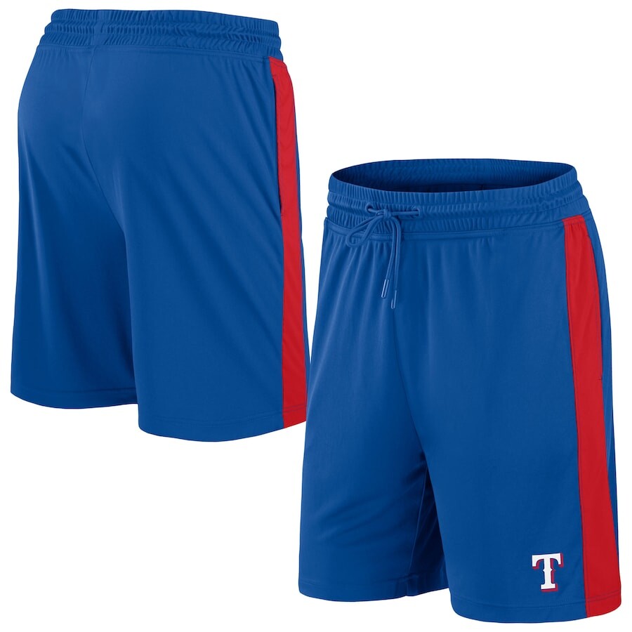 

Шорты Fanatics Branded Texas Rangers, роял