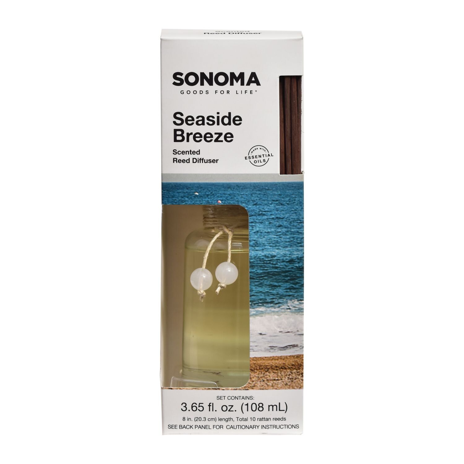 

Sonoma Goods For Life Seaside Breeze Reed диффузор, набор из 11 предметов