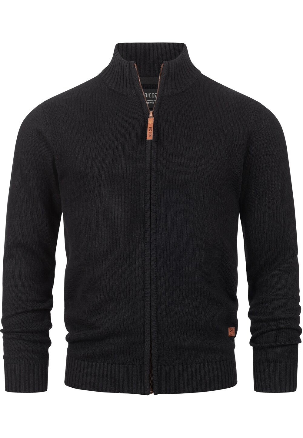 

Вязаный кардиган INDICODE JEANS Lut, черный