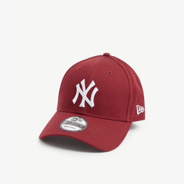 Бейсбольная кепка из хлопкового полотна с вышивкой 9FORTY New York Yankees New Era, красный