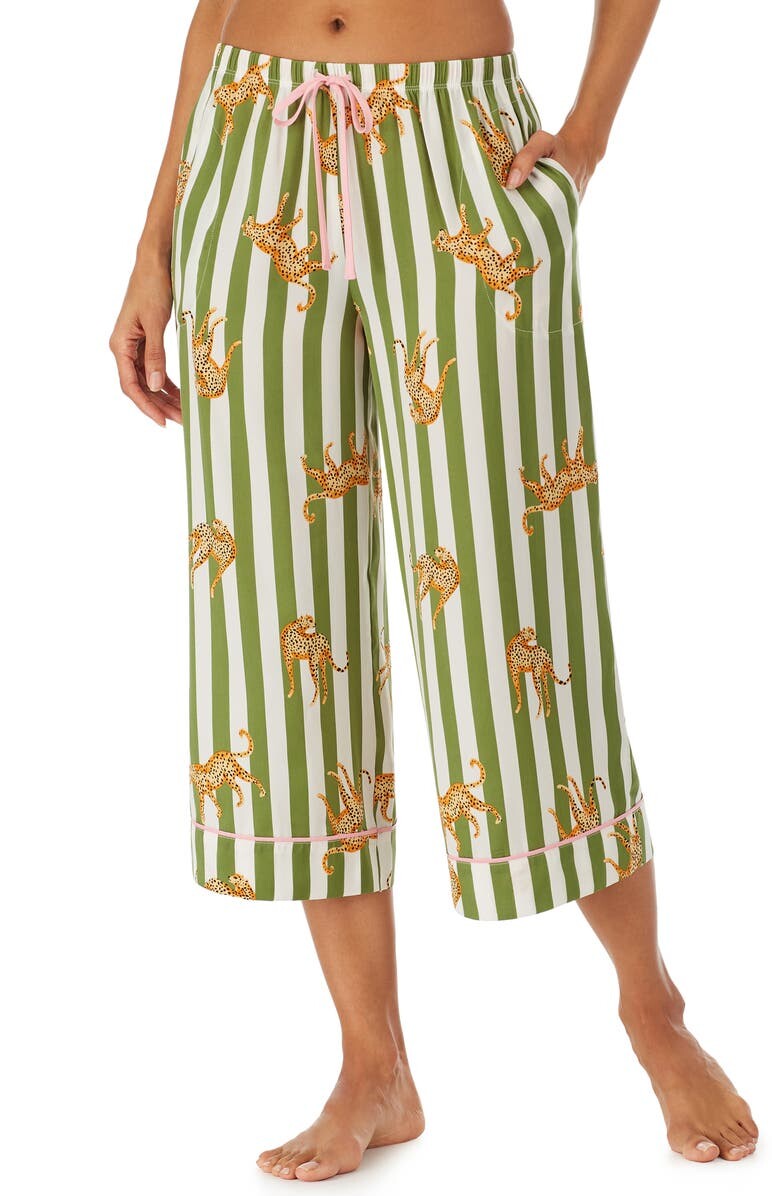 

Широкие укороченные пижамные штаны Room Service PJS