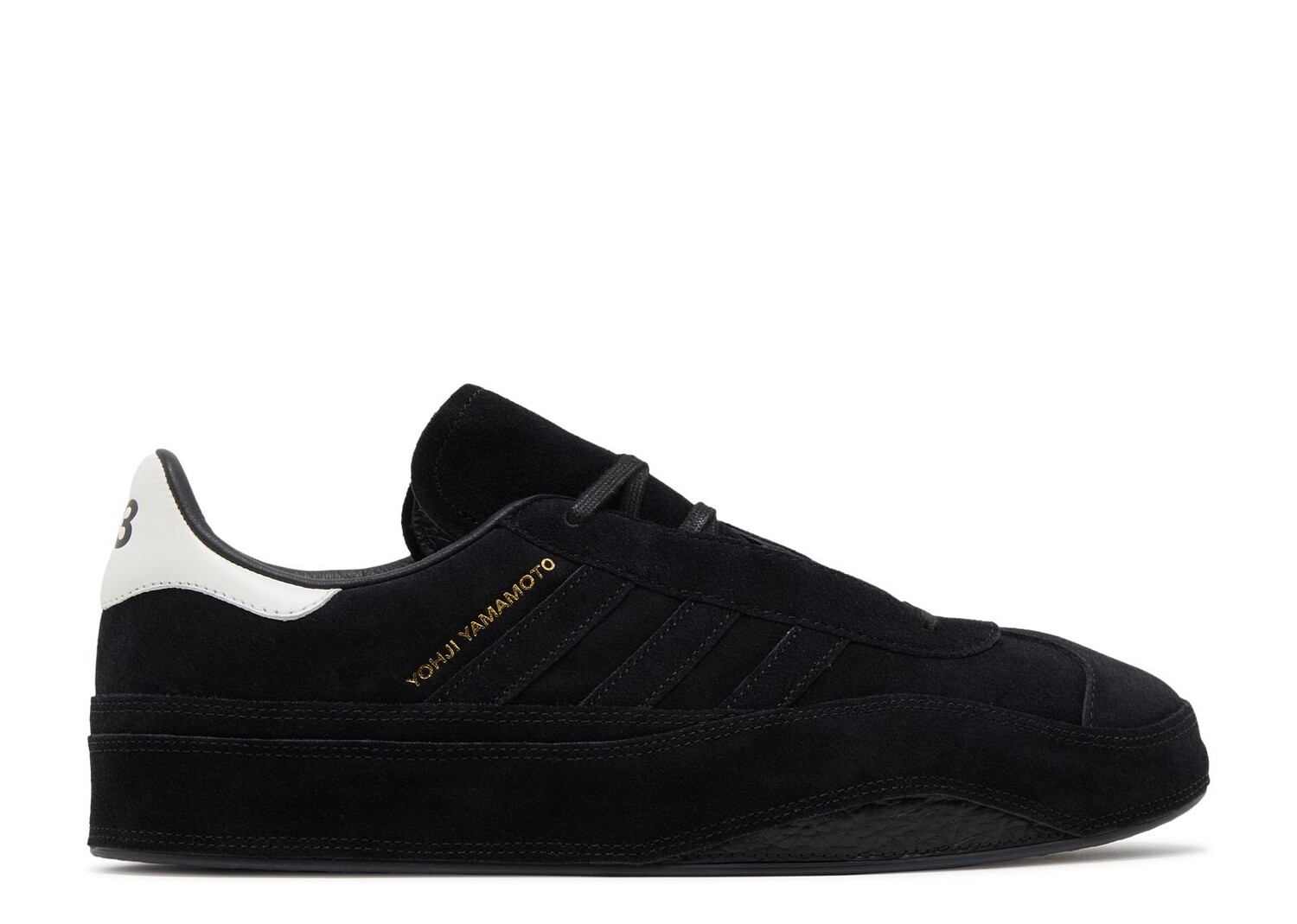 

Кроссовки adidas Y-3 Gazelle 'Black White', черный, Черный;белый