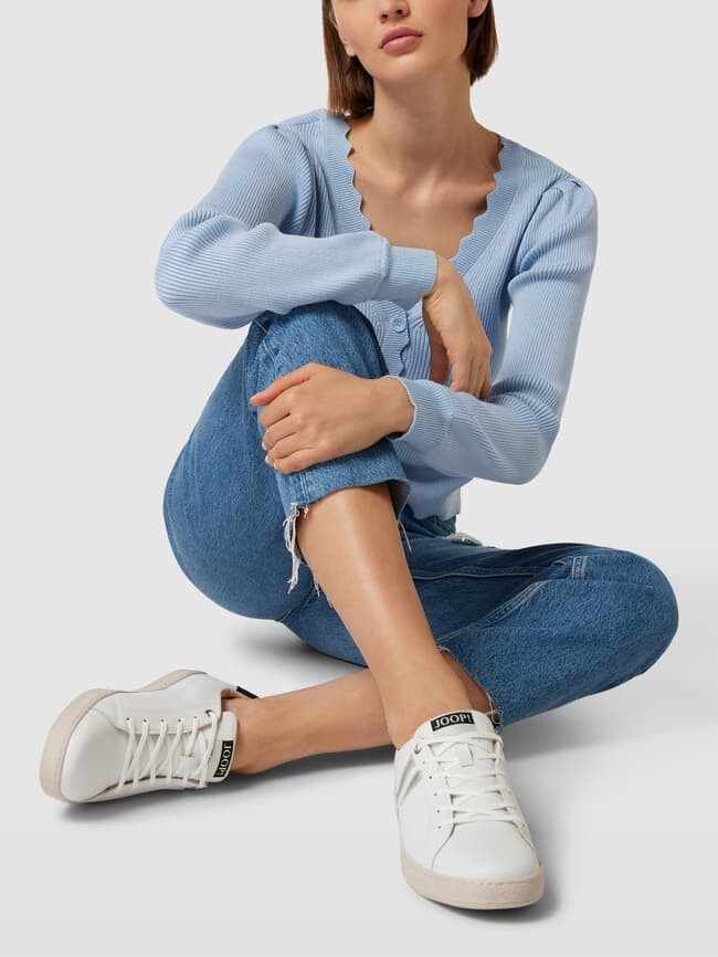 

Кроссовки с контрастной отделкой модели Juno Strada Sneaker JOOP!, белый