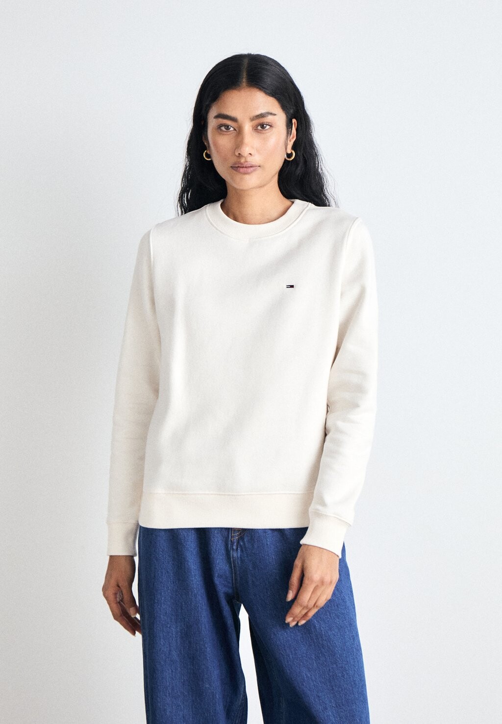 

Свитшот Flag Crew Tommy Hilfiger, старинный белый