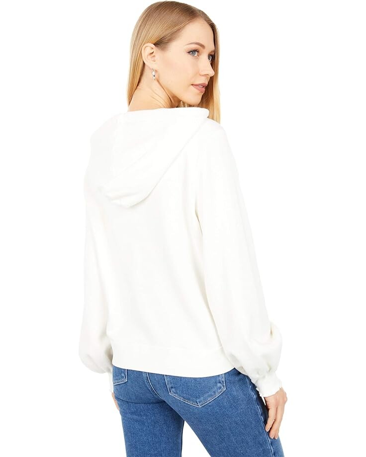 

Толстовка Paige Leighton Hooded Sweatshirt, слоновая кость