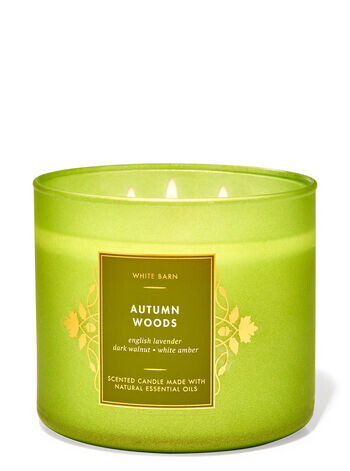 

Свеча с 3 фитилями Autumn Woods, 14.5 oz / 411 g, Bath and Body Works