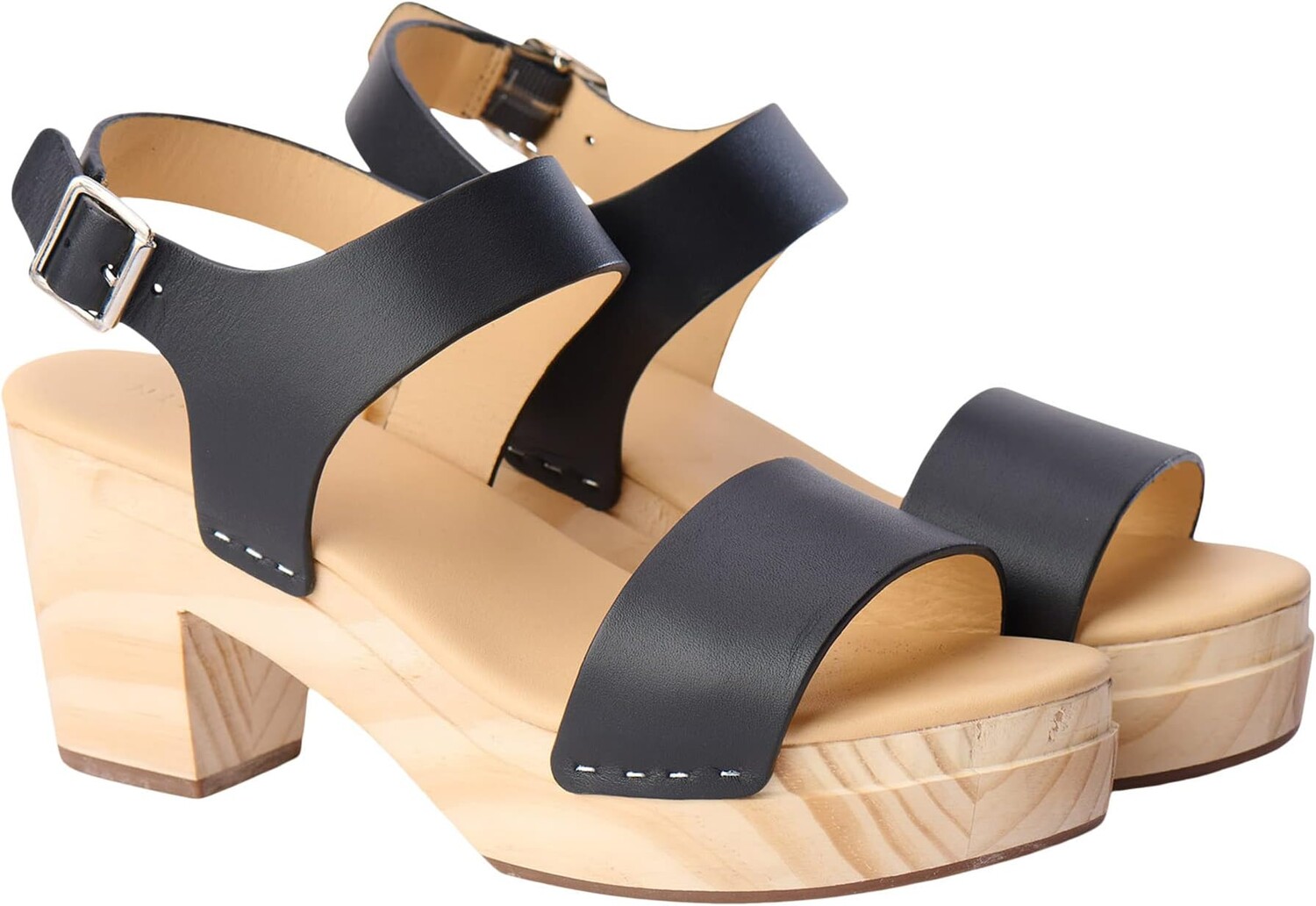 

Босоножки All-Day Open Toe Clog Nisolo, черный