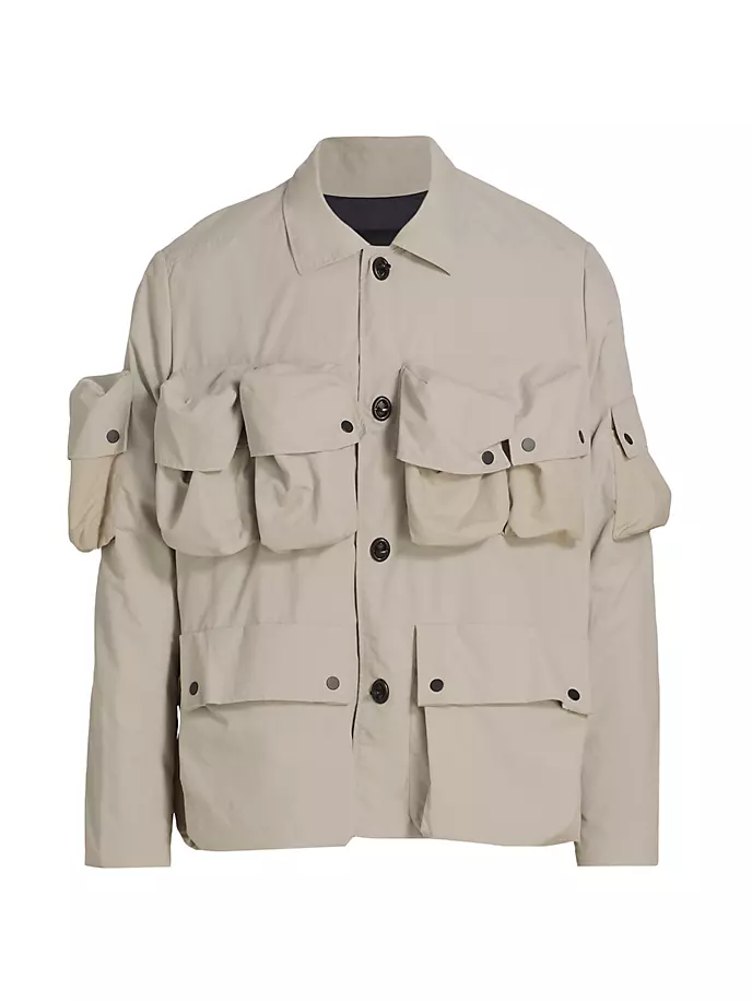 

Куртка с карманами Botter, цвет technical ripstop beige