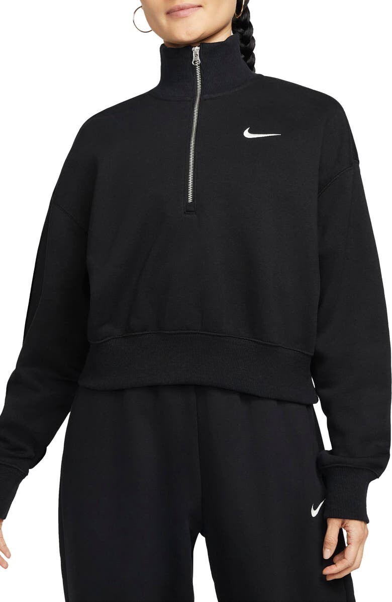 

Спортивная одежда Phoenix Fleece Crop Sweatshirt NIKE, Черный