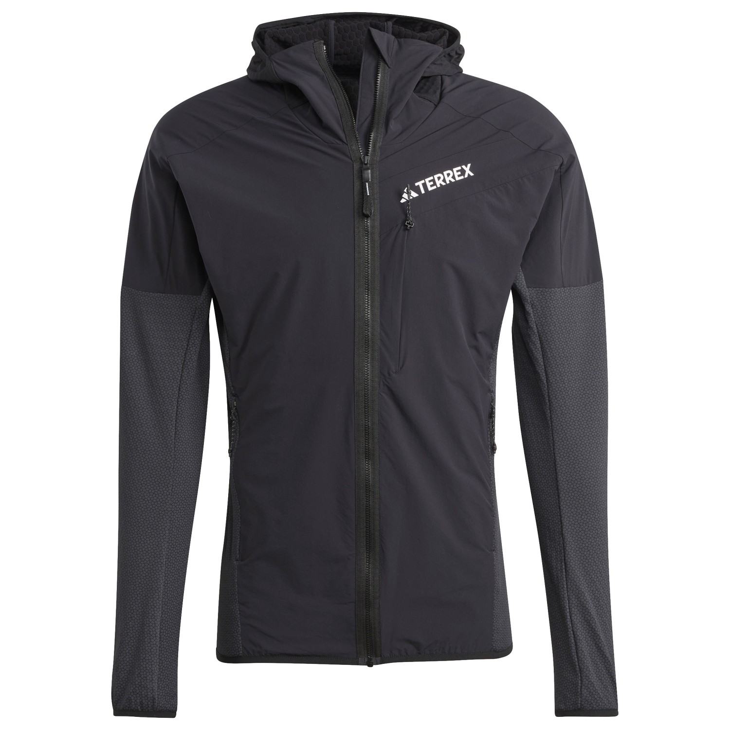 цена Куртка из софтшелла Adidas Terrex Terrex Techrock Hooded Wind Fleece, черный